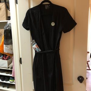 Pact organic Cotton Black Women’s Wrap Dress